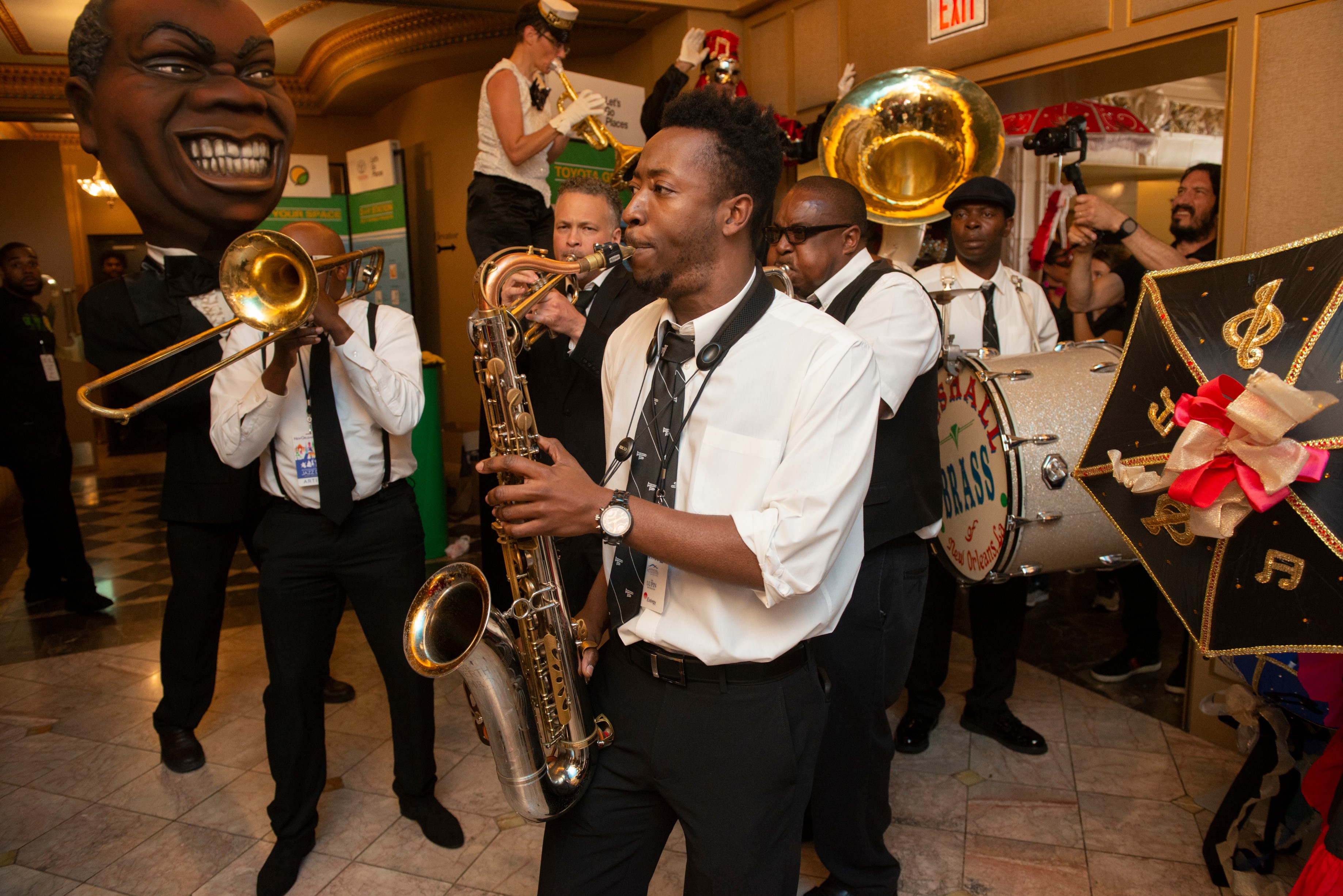The Preservation All-Stars perform at the International Jazz Day Salute to ...